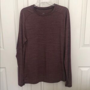 Maroon Champion Long Sleeve Shirt
